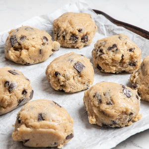 Masa de galleta de chocolate chunk & chip